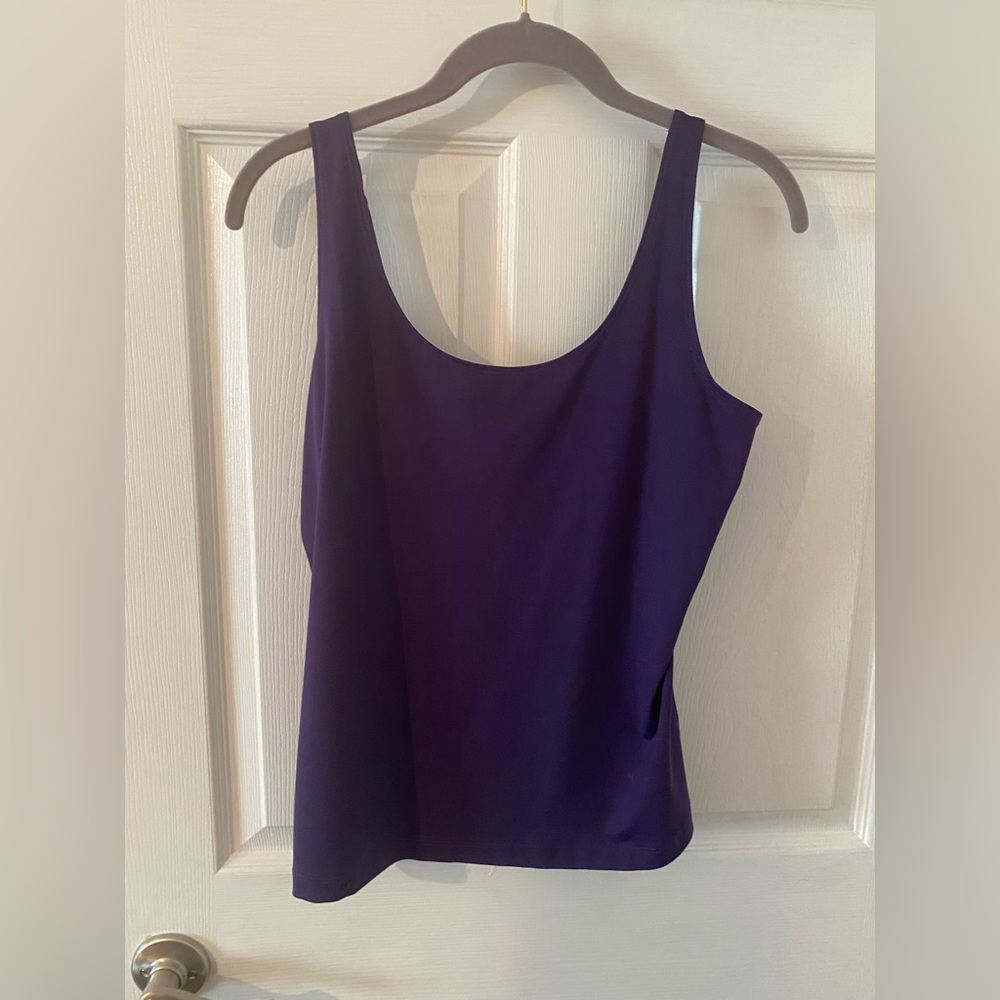 Purple Chico’s Adjustible Strap Camisole